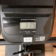 伊勢崎【現状品】gi4-2 ALINCO FITNESS エアロマグネティックバイク4022 AFD4022 フィットネスバイク 屋内運動 ダイエット の画像