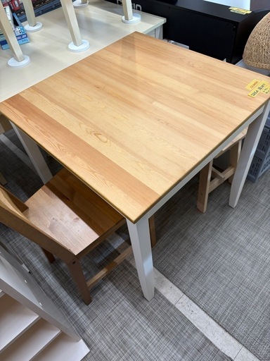 配送可【IKEA】【ダイニングセット】テーブル×1  椅子×1 ベンチ×1★ クリーニング済 【管理番号10304】
