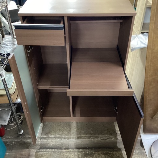 万代店 レンジ台レンジラック レンジボード キッチンボード キッチン 