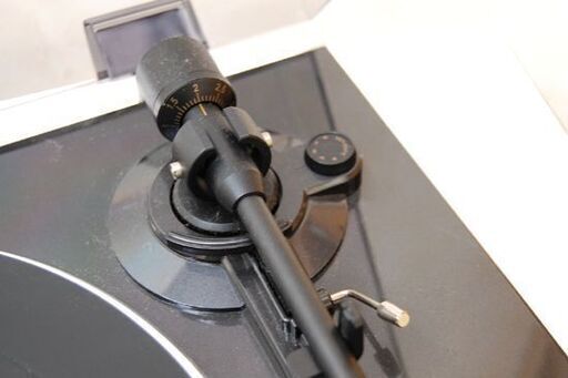 DENON フルオートレコードプレイヤー DP-300F ブラック 2008年製 動作確認済み オーディオ デノン ターンテーブル 札幌市 清田区 平岡