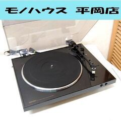 DENON フルオートレコードプレイヤー DP-300F ブラッ...