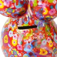 POMME PIDOU（ポンピドゥ）　セラミック製貯金箱　ねずみ　マネーバンクマウス　（C）の画像