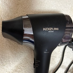 コイズミ ヘアドライヤー マイナスイオンの画像