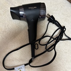 コイズミ ヘアドライヤー マイナスイオン