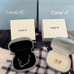 Canal ４℃ ブレスレット＆ピアス 