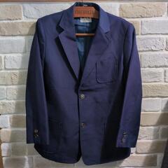 富士ヨット学生服の紺色ブレザー150A