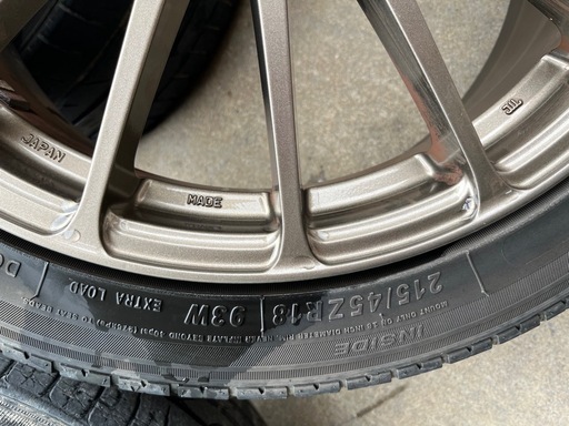 ENKEIホイール　215/45-18 ４本セット

