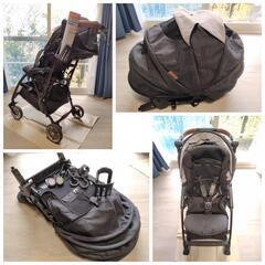 付属品すべて有り　Combiベビーカー　美品　AB型の画像