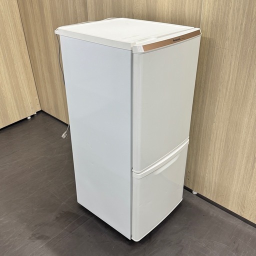 ?激安‼️15年製 1人暮らし 138L 冷蔵庫 Panasonic2ドア冷蔵庫NR-B147W-W ?