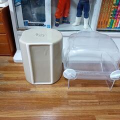 (HG-569)中古【土器製ハウス・砂浴びBOX】の画像