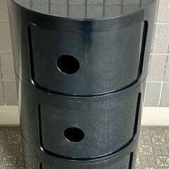 【美品】コンポニビリの3段ボックス（サイドテーブル）リプロダクト品