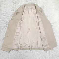 【美品】ブルックスブラザーズ 346 アンゴラ混ウール コート M アイボリー レディースの画像