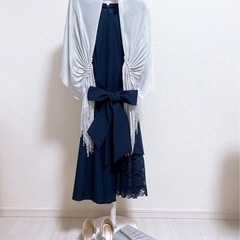 結婚式御呼ばれドレス・パーティードレスセットの画像