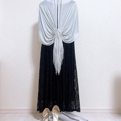 結婚式御呼ばれドレス・パーティードレスセットの画像