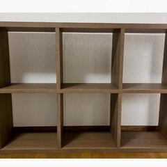 ⭐️【新品】オープンシェルフ 2×3 トップバリュー ブラウン⭐️の画像