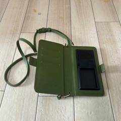 (値引き交渉有り)マグネット式携帯ポーチ(新品 ジャバラ革)の画像