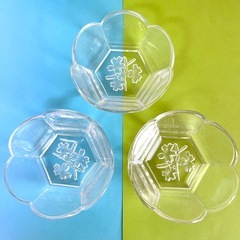 WAKO クリスタルボウル　3個セットの画像