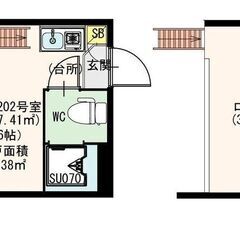 ★ロフト付き・家賃7.3万円★JR中央総武線『大久保』駅徒歩7分♪JR山手線『新大久保』駅徒歩11分♪デザイナーズ物件♪ - 新宿区