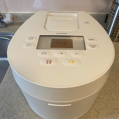 【譲渡先決まりました】アイリスオーヤマ　炊飯器　RC-IL50-...