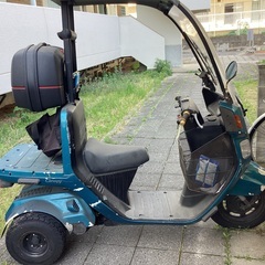ジャイロキャノピー部品取り車　2スト　不動　廃車済　(書類あり)の画像