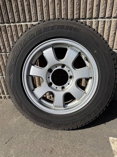 ジムニー用スタッドレス　
ブリヂストンブリザックアルミホイールセット