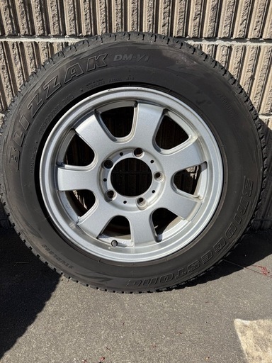 ジムニー用スタッドレス　
ブリヂストンブリザックアルミホイールセット