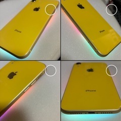 売り切れ 比較的美品Apple iPhone XR 128gb SIMフリー イエロー中古