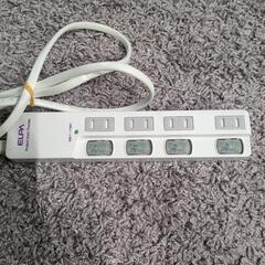 4口延長ケーブル1mの画像