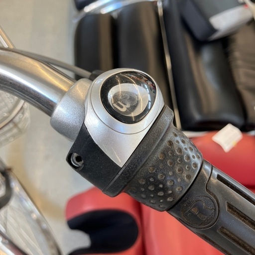 K2504-034 配送不可 BRIDGESTONE ギア付き自転車 STEPCRUZ ブラック 動作確認済み タイヤの空気がありません。パンクの確認や空気入れのサービス等は行なっておりません　キズ汚れサビ有り