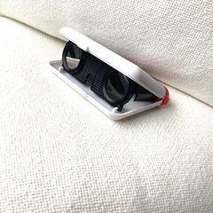 スポーツ双眼鏡　オペラグラス　BIG3×25mm 赤×白