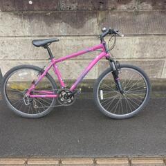 21段変速ギア付き自転車　フロントサスペンション付き