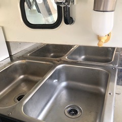 値下げしました！キッチンカー白 即営業可仕様◎開業スタート！の画像