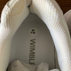 【未使用訳あり】白シューズ28.0cm 4Eの画像