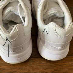 【未使用訳あり】白シューズ28.0cm 4Eの画像