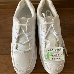 【未使用訳あり】白シューズ28.0cm 4E