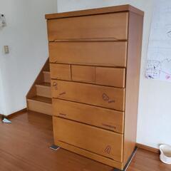 衣類タンス、収納タンスの画像
