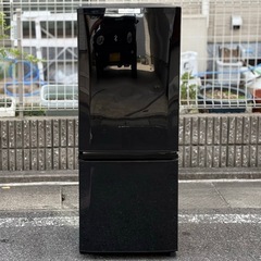 配送🉑【2017年製】三菱ノンフロン冷凍冷蔵庫  MR-P15A-B