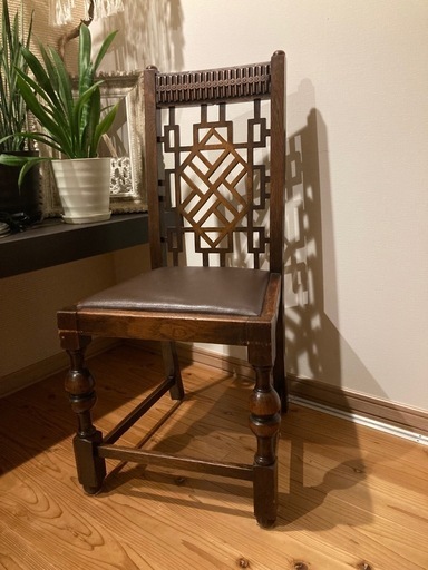 英国アンティークダイニングチェア