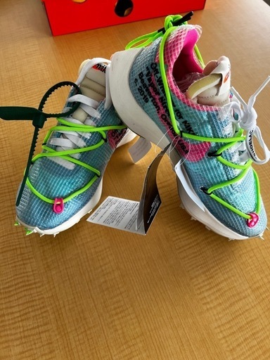 NIKE ナイキ×オフホワイト ヴェイパーストリート ウィメンズ 22.5cm