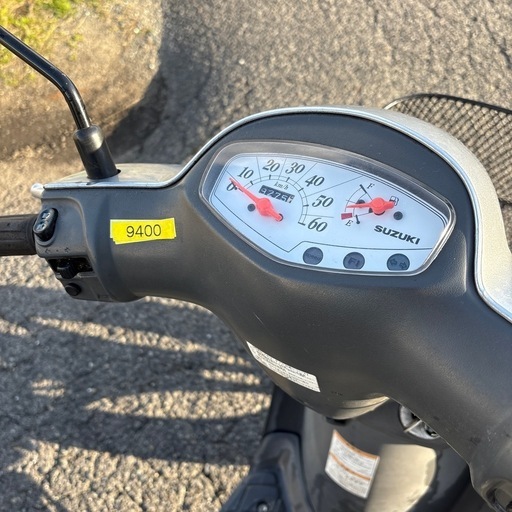 【お買い上げありがとうございます]　インジェクション　原付　レッツ4 スズキ
