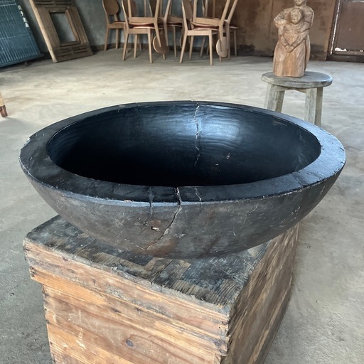 こね鉢　木製　3.5kg 直径　60cm 蕎麦