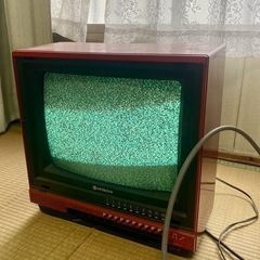 日立カラーテレビ　C14-413 アナログテレビ　昭和