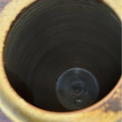 信楽焼？ 花瓶 壺 花器 骨董の画像