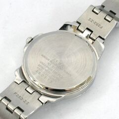 動作品 SEIKO ALBA V33J-0AE0 クオーツ式腕時計 レディース シェル文字盤 3針 デイデイト 24時間針 25年4月電池交換 札幌市 清田区 平岡の画像