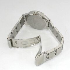 動作品 SEIKO ALBA V33J-0AE0 クオーツ式腕時計 レディース シェル文字盤 3針 デイデイト 24時間針 25年4月電池交換 札幌市 清田区 平岡の画像