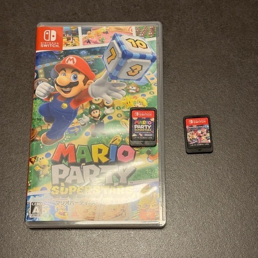 Switch有機＋Mario Party Superstars＋マリオカート8