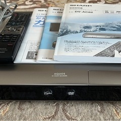 美品 シャープ　デジタルハイビジョンレコーダー　DV-AC82 ...
