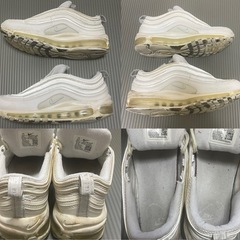 ナイキNIKE AIR MAX97 エアマックス97 24.5㎝　白　ホワイト　 の画像