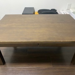 机/無印良品/タモ材