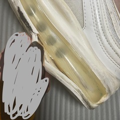 ナイキNIKE AIR MAX97 エアマックス97 24.5㎝　白　ホワイト　 の画像